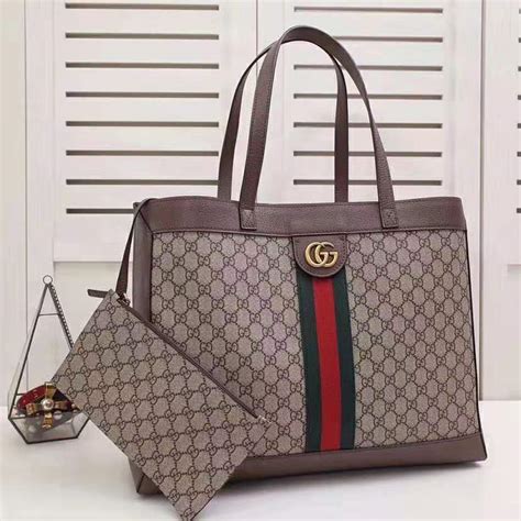 gucci new tote|gucci unisex tote.